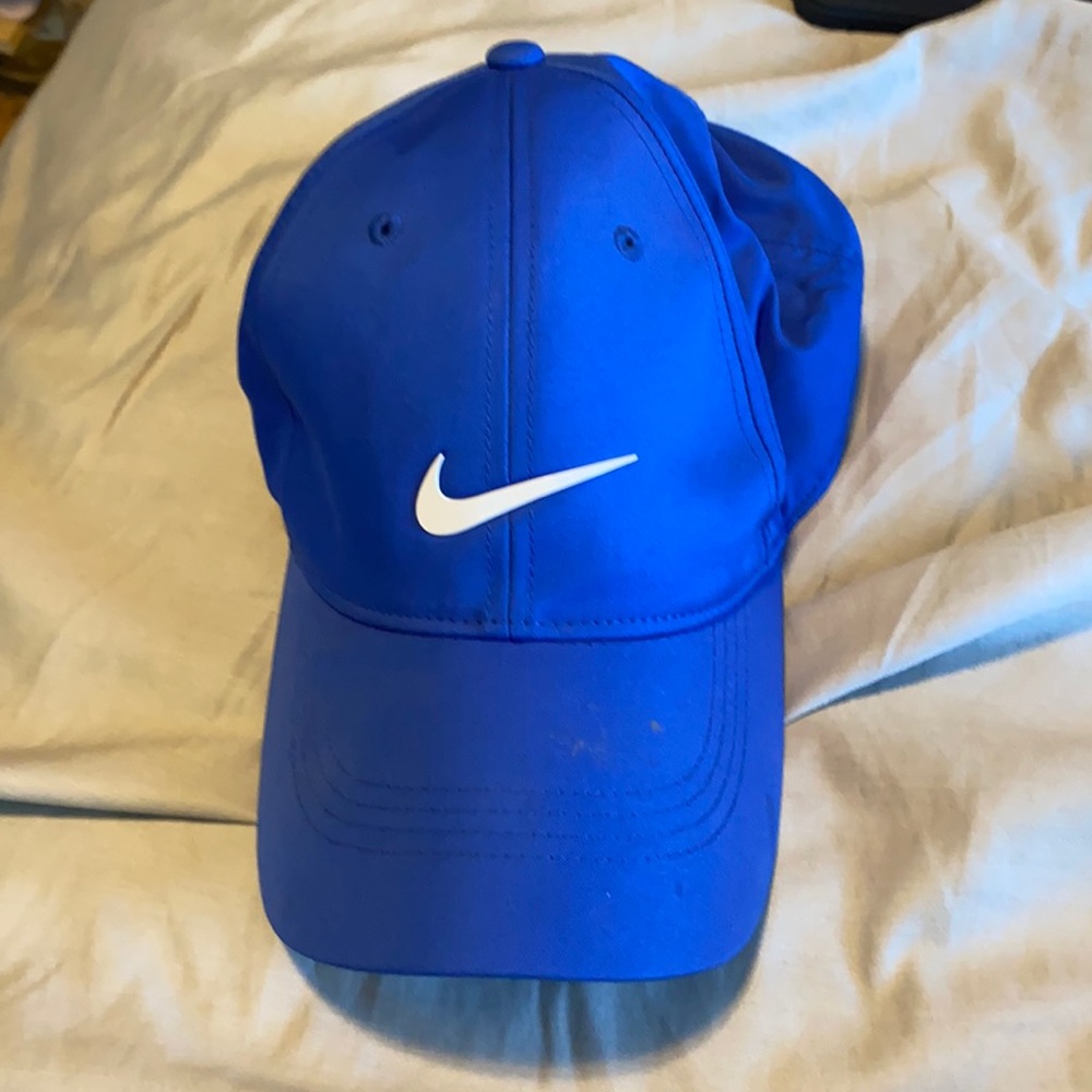 blue nike hat